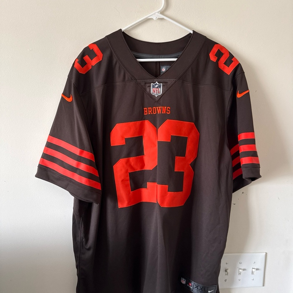 MEN’S NIKE JOE HADEN #23 CLEVELAND BROWNS VAPOR LMTD JERSEY SZ 2XL - RARE